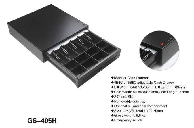 405H cash drawer