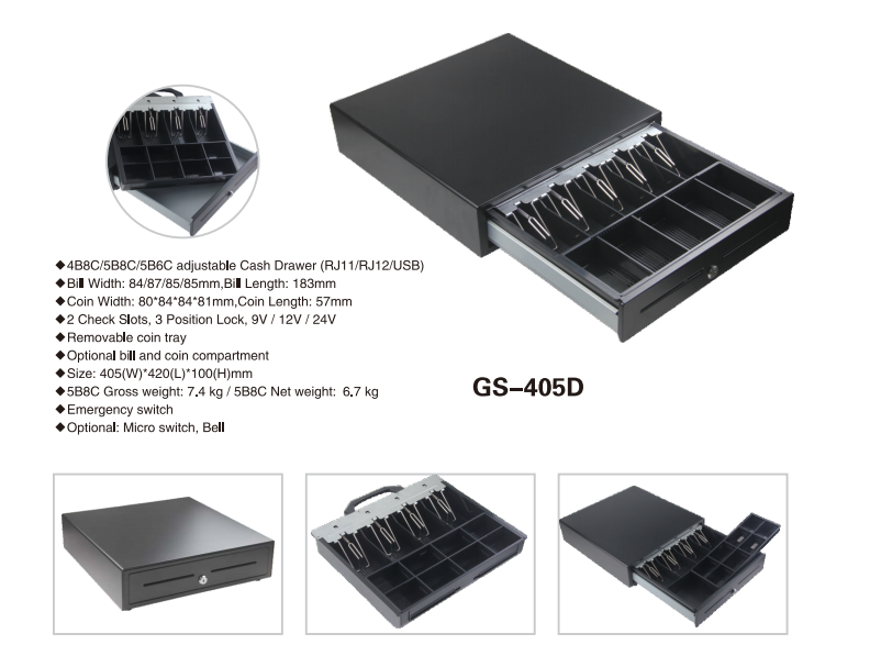 405D cash drawer