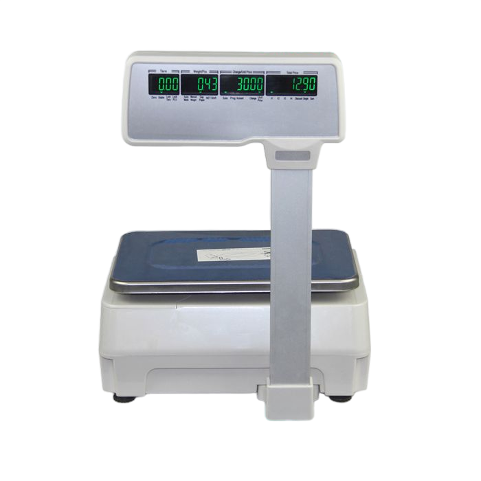 TM30A scale with vfd customer display