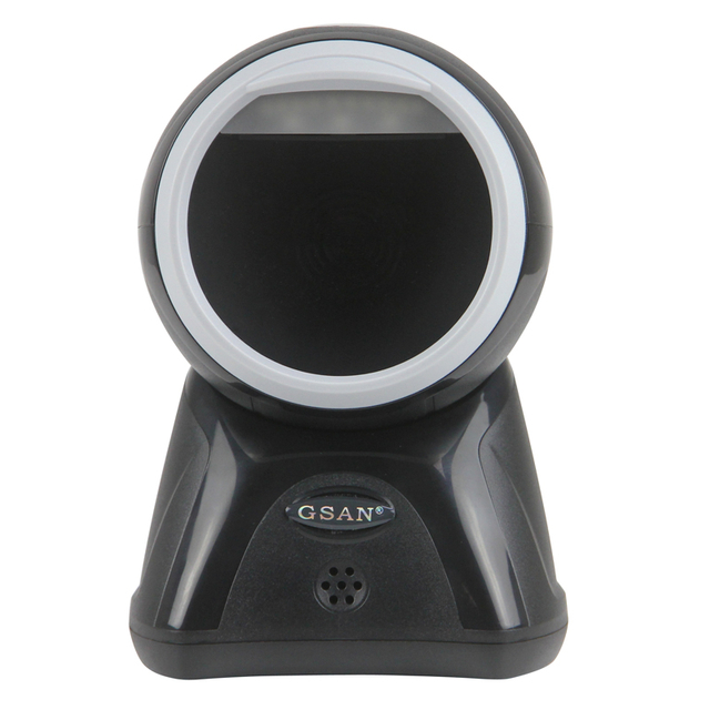 GS-A80 Supermarket Qr Code Reader Desktop 1D 2D Barcode Scanner for POS