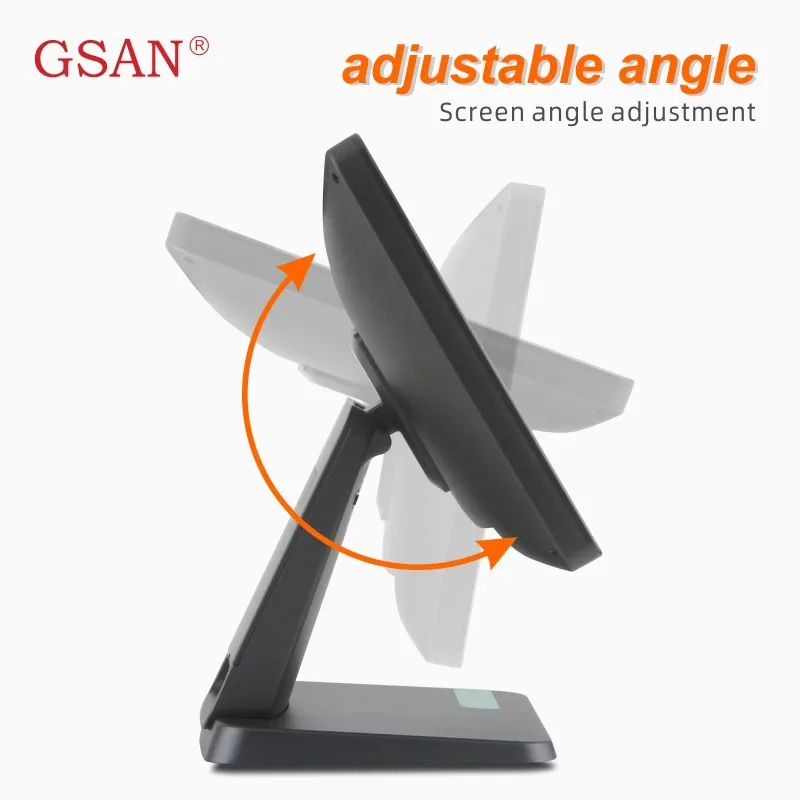 GS-T5 Windows Desktop Cash Register 15inch Touch Screen POS System