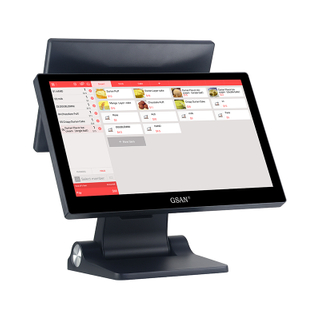 GS-A0 Wholesale Dual Screen 15.6inch Touch POS System Cashier Machine for Restaurant